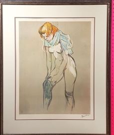 Museum limited edition Henri Toulouse-Lautrec Stockings print