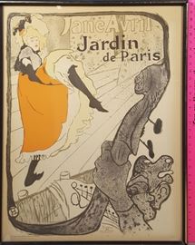  Netherlands Museum print of Henri Toulouse-Lautrec Jane Avril Jardin de Paris poster
