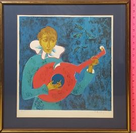 Helmut Heuberger Pencil Signed & Numbered Limited Ed. Lithograph