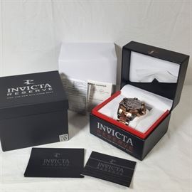 New Invicta Reserve Watch in Orig. Box, Model 13046