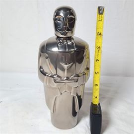 Vintage Chrome Butler Lenox Cocktail Shaker