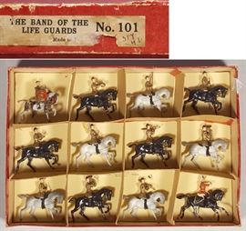 Britains Toy Soldiers The Band of The Life Guards #101 in Orig Box