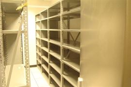 15' of Republic Steel Shelving
