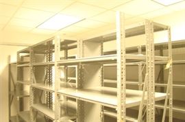 12' of Republic Steel Shelving
