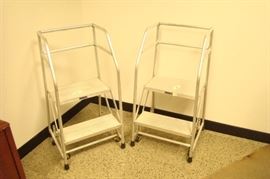 2 Ballymore Aluminum Step Stools
