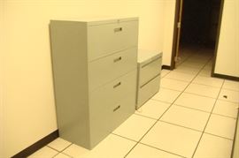 2 Steel File Cabinets
