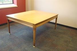 Vintage Art Deco Stow and Davis Wood Conference/Dining Table&nbsp;
