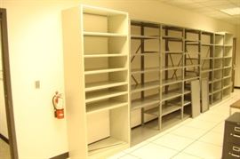 18' of Steel Shelving&nbsp;
