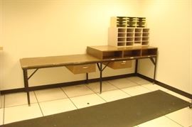Steel Framed Shipping/Foreman's Desk
