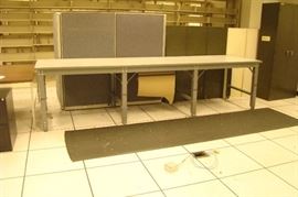 Heavy Duty 12' Big Stuff Brand Steel Shipping/Work Table
