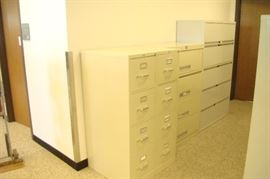 4 Steel File Cabinets
