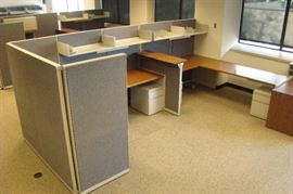 2 Steelcase Cubicles
