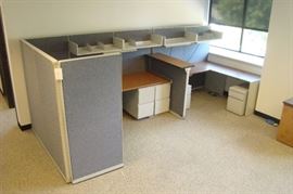 2 Steelcase Cubicles
