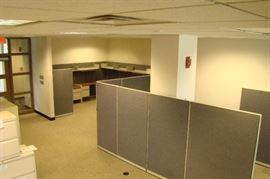 4 Steelcase Cubicles
