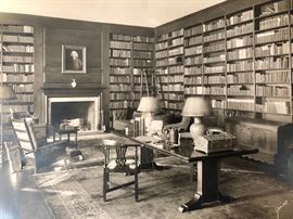 This painting used to hang in the library of the Audubon  in Belmont