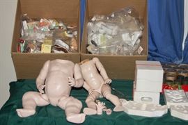 Fanwood Estate Liquidation by Estate Sales By Olga / NJ Estate Sales / antique doll parts