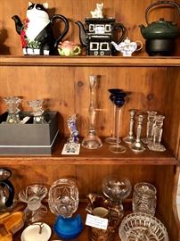 Glass, Crystal, Porcelain & Pottery