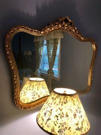 French Empire Gilded Mirror