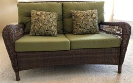 Wicker Sofa