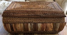 Large Covered Basket