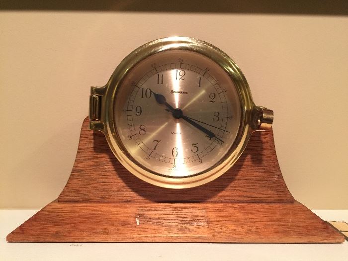 25. Quartz Benchmark Clock (7")