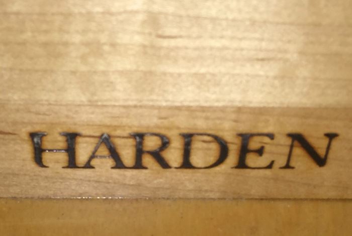 14. Harden Mahogany 3 pc Wall Unit w/ Bar & Bookcase (102" x 22" x 80")
