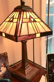 45. Stained Glass Table Lamp (15")