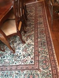 52. Hand Knotted Wool Area Rug  (9'2" x 12'8")