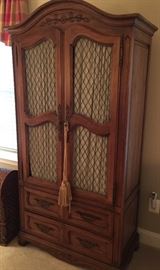 103. Hickory Armoire (36" x 20" x 76")