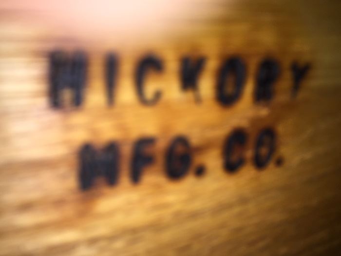130. Hickory Night Stand 1 Drawer 2 Door (24" x 18" x 23")