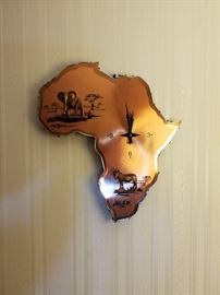 Unique clock from Africa