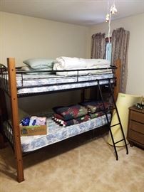 2 sets of bunk beds