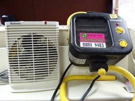 Lot of 2 Fan and Heater