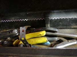 Tool Box with Tools.