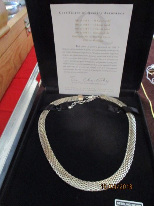 sterling with case and coa