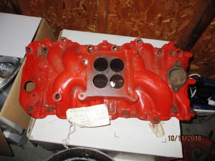 large block Chevy Holly 4 bbl intake for 396 - 427