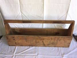 Wooden Tool Carrying Box