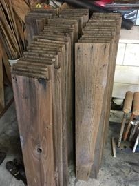 Rustic Red Cedar or Redwood Boards