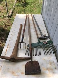 Hoe - Scraper - Leaf Rake - Pick