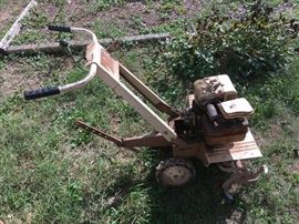 Vintage Wizard Imperial Garden Tiller