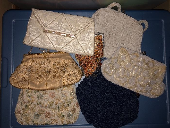 Vintage beaded handbags