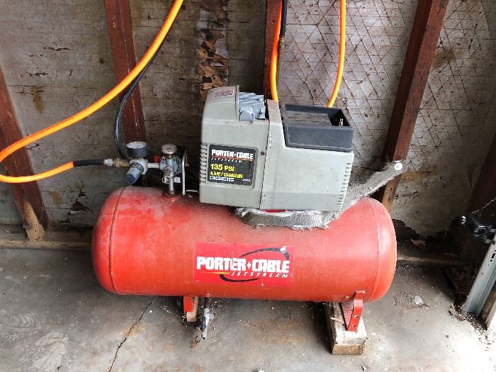 Porter-Cable 135 psi air compressor