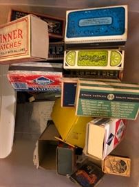 Vintage kitchen matches