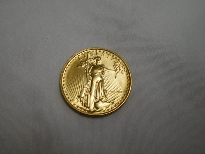 1986 Gold 10 Dollars
