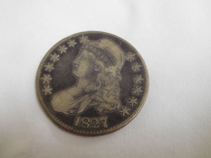 1827 50 c. (Half Dollar)