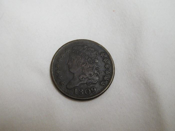 1809 U.S. Half Cent
