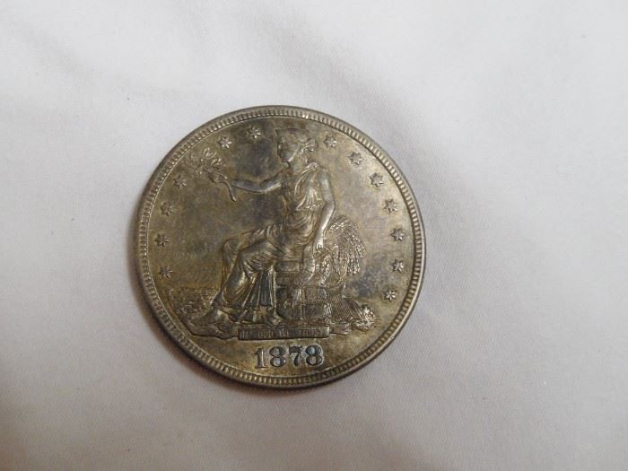 1878 -S Trade Dollar