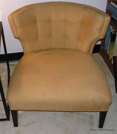 Armchair needs recovering, but comfortable