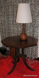 End Table and MCM Lamps