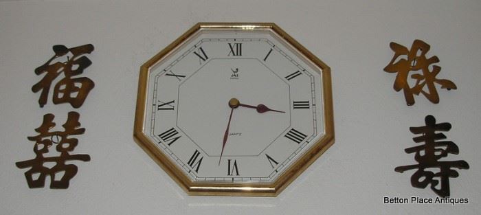 Clocks and Brass Characters